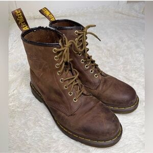 Dr Martens 1460 Boots Crazy
Horse Leather Lace Up Boots US
Size 11 Air Cushion